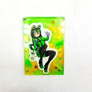 Froppy Tsuyu My Hero Academia Keychain or Fridge Magnet "Your Choice"